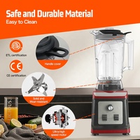 5L Liquidificador 110 v Blender Mixeur Professionnel Rohs Blender 3hp 2200w Heavy Duty Mixer Juicer Food Processor Blander