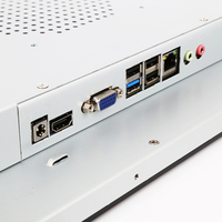 PC industriel tout-en-un avec écran tactile résistif de 10,1/12,1/21,5 pouces, processeur J1800 J1900/I3/I5/I7, 32 Go/128 Go SSD, WiFi