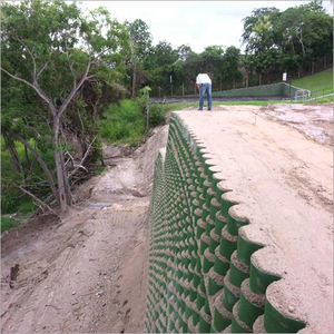 Géocell HDPE 50mm-300mm Écologique pour la Végétalisation des Pentes, les Murs de Soutènement et la Protection des Rives Fluviales - Product Image 1