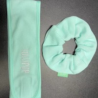Bandeau de spa personnalisé en microfibre élastique avec logo brodé, bandeaux pour ensembles de tenues, bandeaux pour outils de maquillage, bandeaux en coton gaufré
