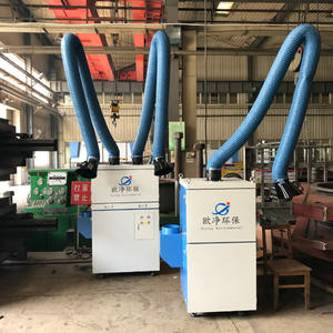 فلتر هواء ومنظف دخان فعال للحام وجمع غبار غازات المداخن بكفاءة 99.9% من الفولاذ الكربوني 2100CFM منخفض الطاقة - Product Image 4