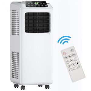 Climatiseur Électrique Portable 8000 Btu, Refroidissement et Chauffage, Fréquence Variable, Télécommande, pour Pièces jusqu'à 275 m², Utilisation Hôtelière - Product Image 1