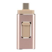 Clé USB OTG Type-C en métal, nouvelle génération, la plus vendue, 64 Go, 128 Go, 256 Go, 512 Go, 1 To, 4-en-1, gadgets USB, nouvelles clés USB 2025