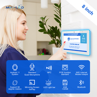 Tableta Biométrica de 8 Pulgadas con Android 11 y Clasificación IP65 para Control de Asistencia, con Reconocimiento Facial, Control de Acceso NFC, Pantalla de Gráficos y Animaciones