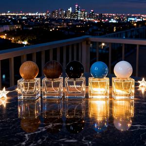 Botella de Perfume Vacía de Vidrio Transparente Mini de Alta Calidad, Portátil, de <span class=keywords><strong>18</strong></span> ml, con Tapa de Presión, Base Gruesa y Tapa de Bola - Product Image 5