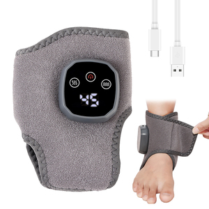 New Design Heating Ankle Cordless Relaxing Muscles Foot and Ankle Massager Vibrating Foot <b>Machine</b> - Product Image 1