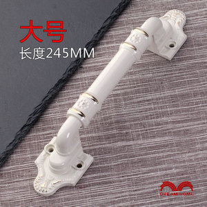 Chinese Style Ivory <b>White</b> Zinc Alloy Cabinet Handles Bar Shape Durable Wooden <b>Door</b> Hardware - Product Image 5