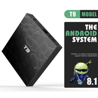 Smart TV Box Android 9.0 Quad Core 4K, 2GB 16GB ROM, WiFi Dual 5G, RK3318