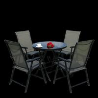 Chaise de salle à manger et de cuisine moderne en métal – Légère, durable et confortable pour la maison, le bureau et l'appartement