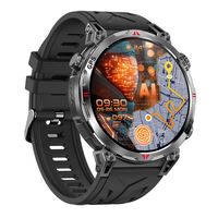Montre connectée ronde pour homme KC93 2026 avec GPS, écran AMOLED 1,56 pouces, boussole, ChatGPT, étanche 30M, suivi de santé, pour activités de plein air