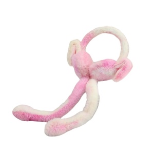 Custom Furry Warm <b>Earmuffs</b> for <b>Girls</b> Students and Children Cute Winter Ear Warmer Outdoor Use Polyester Custom Logo - Product Image 2