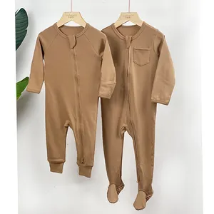 Vestiti per bambini neutri di genere Low MOQ Safe tutine per neonati in cotone morbido per neonati set di abbigliamento per bambine 0-3 mesi