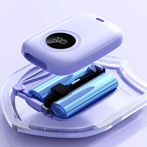 Banco de energía ultraportátil de 10000mAh con cargador rápido Compatible con dispositivos iPhone 15 14 <span class=keywords><strong>Pro</strong></span> Max Potencia de salida de 10W/20W - Product Image 3