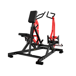 Máquina de remo de doble accionamiento con soporte para espalda y función de entrenamiento de remo con contrapeso y tracción trasera - Product Image 1