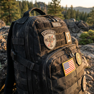 <strong>Custom</strong> Embroidery <strong>Patches</strong> OEM logo with <strong>Velcro</strong> Embroidered <strong>Patches</strong> for Garment Bags Hats - Product Image 4