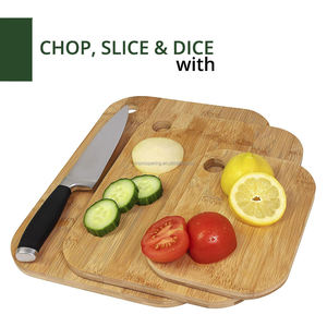 Vente en gros de planche à découper en bambou biologique Design totalement naturel pour cuisine avec surface à l'huile - Product Image 3