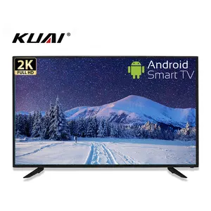 कस्टम टेलीविजन 4k स्मार्ट टीवी 55 इंच टीवीएस Ultr-एक HD फ्लैट स्क्रीन का नेतृत्व किया