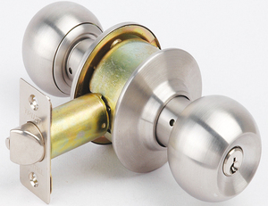 Nhà Máy Thép Không Gỉ Bóng Cửa Xử Lý Khóa 587 Khách Sạn Núm Hình Trụ Khóa Nhập Mục Riêng Tư Đoạn Ống Núm Cửa Khóa - Product Image 5