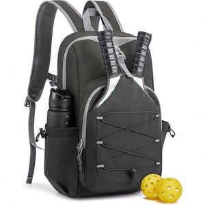 Sac à dos de sport portable pour pickleball et padel avec poche à chaussures, imperméable, pour extérieur, sac de raquette de gym, échantillon gratuit avec logo - Product Image 5