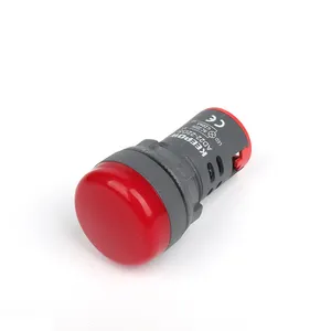 AD22-22SMD 220VAC 22MMLED Indicator AC red Flashing Buzzer Pilot Panel led Indicator Light