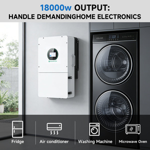 ระบบโซลาร์เซลล์แบบไฮบริด SRNE 8KW 10KW 12KW 15KW 18KW 16KW 24KW แบบแยกเฟส แรงดันต่ำ 3MPPTs  IP65 สำหรับใช้งานนอกระบบ - Product Image 3