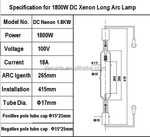 Hai đầu dây gió làm mát mô phỏng ánh sáng mặt trời lão hóa buồng thử nghiệm AC đèn <span class=keywords><strong>Xenon</strong></span> hồ quang dài 1800W - Product Image 6