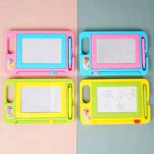 Yaratıcı çocuk manyetik çizim kurulu yazı tahtaları küçük tahta ilkokul kurulu bebek uygulama yazma oyuncak - Product Image 3