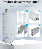 Module d'amplificateur RF haute puissance 100W GaN Lora 400 ~ 700MHz large plage de fréquences pour les tests RF et l'amplification du signal