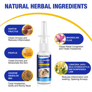 Chinesische Kräuter Anti-Schnarchen für flüssige Nasenspray-Linderung für einfacheres Schlafen und kaltes Niesen Gesundheits versorgung - Product Image 3