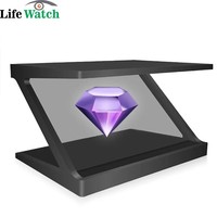 Caja de Proyección Holográfica 3D de 85 Pulgadas, 4K, 180 Grados, para Exhibición de Productos en Mostradores y Marketing