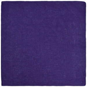 卸売・バルク販売 54x54cm 無地・単色 スポーツ用 再生綿100% スクエア ペイズリー柄バンダナ スカーフ - Product Image 5