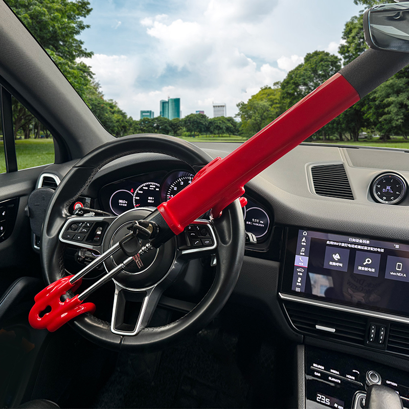 Anke 6816A T-Type Car Steering Wheel Lock - Automotive Anti-Theft Security Device