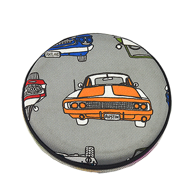 Custom Cartoon Pattern EVA CD Storage Case Organizer Waterproof Shockproof Durable CD Case Cover
