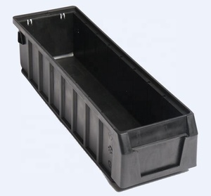 Plastic ESD storage bins for spare parts storage
