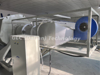 Machine de séchage, polissage et ébavurage pour couverts en acier au carbone et en bois, 8KW, faible bruit 45db, pour la fabrication de cuillères, fourchettes, couteaux et bâtonnets de crème glacée