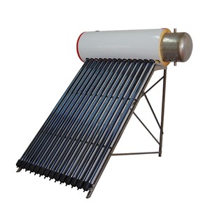 Chauffe-<span class=keywords><strong>eau</strong></span> <span class=keywords><strong>solaire</strong></span> à tube sous vide pressurisé 0,6 Mpa avec circulation indirecte/en boucle fermée (active) pour utilisation en extérieur, hôtel, garage - Product Image 1
