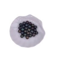 Perles rondes de paon d'eau douce de culture en vrac, vente en gros