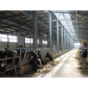 מבנה פלדה חסכוני בקר מחלב בקר המשמש לגידול בקר וחלב משק חלב - Product Image 4