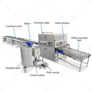 Orme tự động dâu tây sô cô la máy phủ kem sô cô la enrobing dòng cho bánh - Product Image 2