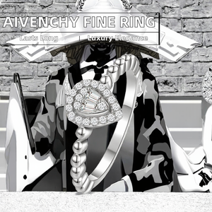 Bague fine pour femme Aivenchy, bijoux populaires, plaqué rhodium, argent sterling 925, bague de doigt avec diamant de laboratoire pour bagues en moissanite - Product Image 2