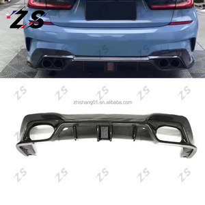 ZS C-Style Carbon Fiber Rear Bumper <strong>Diffuser</strong> <strong>for</strong> BMW G20 M-Sport 3 <strong>Series</strong> 2019+ Rear <strong>Diffuser</strong> - Product Image 1