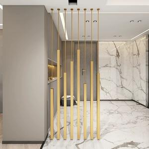 Tabiques ensamblados <span class=keywords><strong>de</strong></span> tiras <span class=keywords><strong>de</strong></span> acero inoxidable adecuados para oficinas, salas <span class=keywords><strong>de</strong></span> estar y comedores, con colores personalizables. - Product Image 5