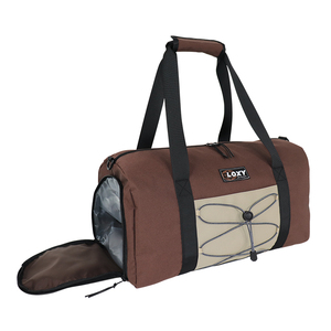 Sac de sport Loxy pour femme en résine avec fermeture éclair, grande capacité, doublure en polyester, idéal pour le yoga, le fitness, le cyclisme et l'entraînement sportif, à porter en bandoulière - Product Image 2