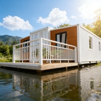 Maison Conteneur Extensible 3 Chambres Maison Préfabriquée Moderne Luxe Pas Cher Montage Facile Sismique Écologique