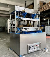 Machine industrielle de fabrication de cornet de crème glacée de gaufre, Machine commerciale de cornet de crème glacée