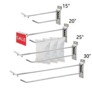 Hookei Steel Slatwall <b>Hooks</b> - Heavy Duty Retail <b>Display</b> <b>Hooks</b> for Hardware Store Merchandise - Product Image 3
