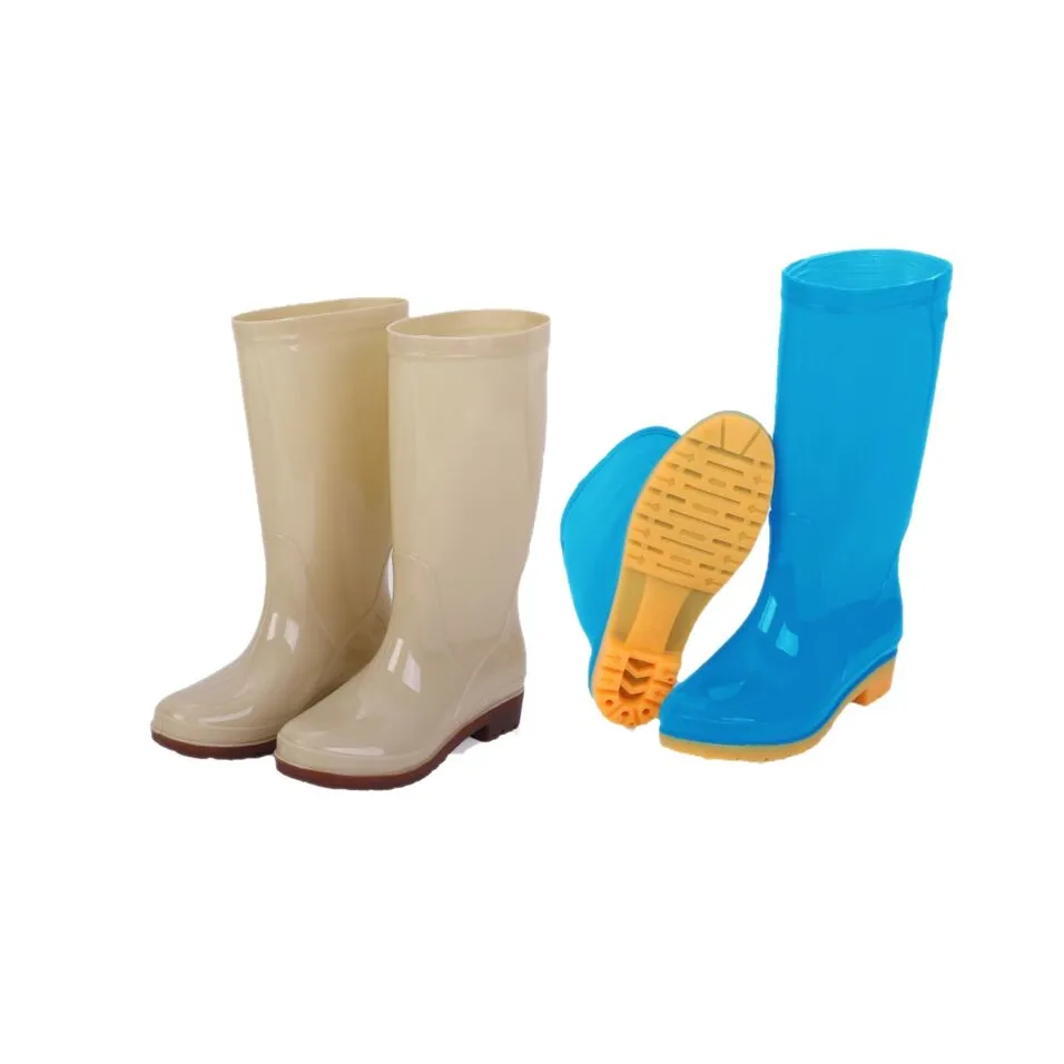 Estándar impermeable sobre Hotsale personalizado Welly mujer de goma de mujer, botas de goma