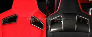Coques de dossier de siège en fibre de carbone sèche ultra-légères pour Honda Civic Type R FL5 11e génération 2022 et plus - Product Image 4