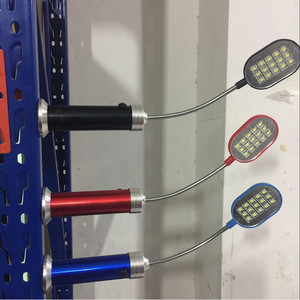 Camping Lamp 15LED Flexible <b>Neck</b> Magnetic Base AAA Battery Powered Portable Outdoor <b>Light</b> - Product Image 3