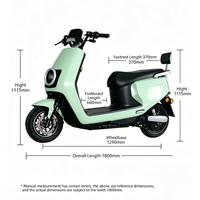 Moteur de vélo électrique sans balais ODM/OEM 60V 1000W, moteur de moto électrique à 2 roues